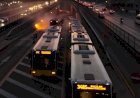 Metrobüsde Yangın